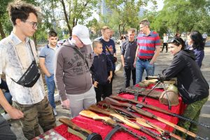 Астраханские патриоты организовали патриотическое мероприятие "Славы героев достойны", посвящённое 76-ой годовщине окончания Второй мировой войны